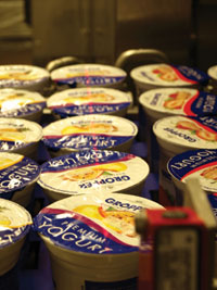 Leuze sensors deliver quality control at Gropper dairy