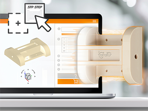 Configure and order individual CNC parts online in just three minutes