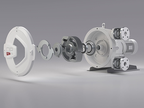 CIP pump for hygienic, energy-efficient and simplified cleaning processes