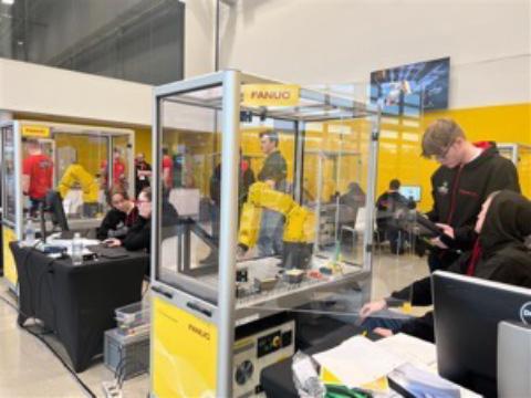 Fanuc places education centre stage at inaugural Automation UK show