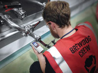 Surface testing ensures a smooth finish for a tasty beer