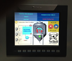 PLC/HMI unit provides easy, consistent control for craft brewer