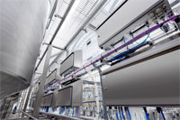 State-of-the-art dessert and yoghurt production plant uses BÃ¼rkert AirLINE pneumatic solution to bring control closer to the process