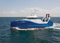 Innovative fishing vessel uses electric propulsion