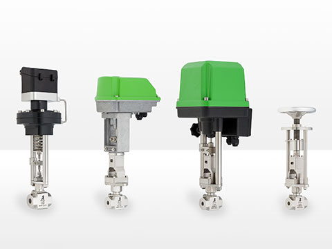 New control valves for minimal flow rates and very high pressures
