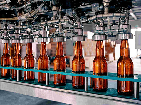 Precision miniature bearings in beverage production