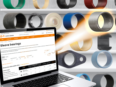 Find the right plain bearing even faster