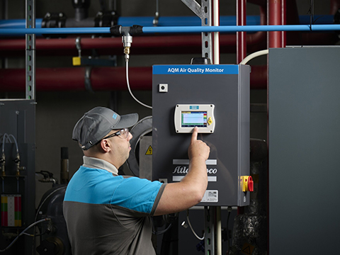 Ensure compressed air quality is always compliant