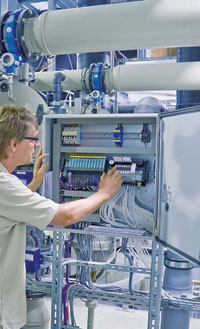 Pneumatic automation system design and component selection