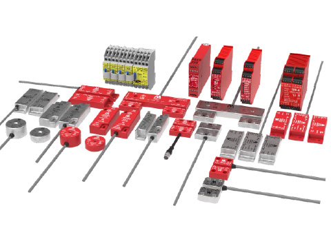 HE coded magnetic safety switches from Mechan Controls