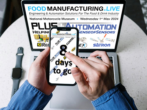 PLUS Automation showcases sensors at FoodManufacturing.Live