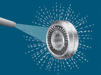 Long life wheels for washdown environments