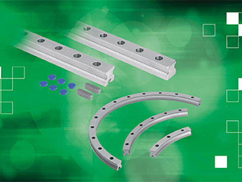 Linear roller guides for food processing applications