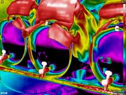 Monitoring cask contents with a handheld infrared camera