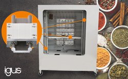 igus drylin W linear systems for student spice vending machine