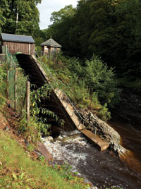 Country park powered by Archimedes screw