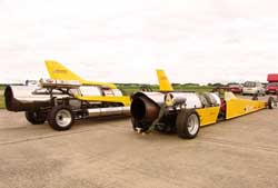 Fastening exhibition includes Vampire jet dragster seminar