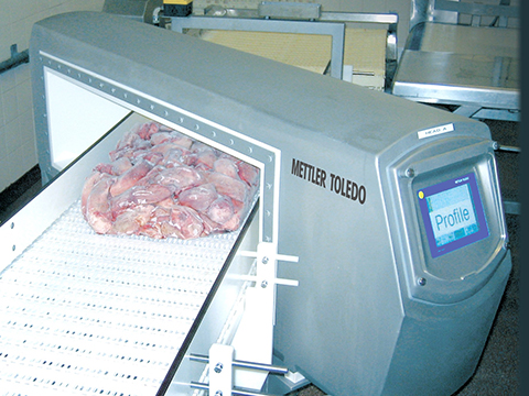 Metal detection boosts reduces waste in frozen food production