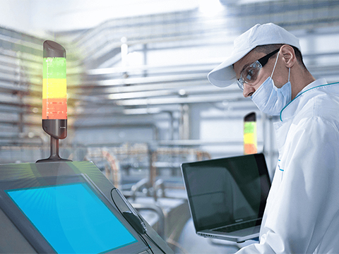 Safe signalling in the food industry