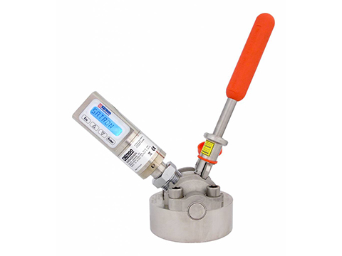 Safely remove instruments on pressurised process lines