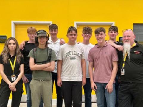 Teens enjoy real-world robotics experience courtesy of FANUC UK