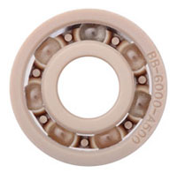 Plastic ball bearings suitable for extreme environments