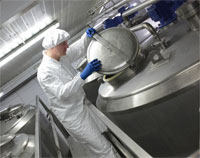 Mitsubishi Electric causes a stir in white sauce production