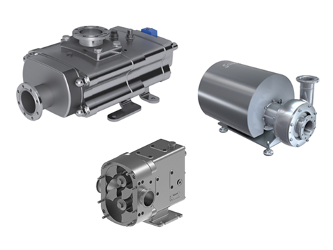 Expanded hygienic pump solutions for the dairy industry